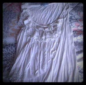 Charlotte Russe Lacey tank